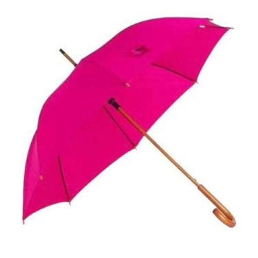 Imagem de Guarda Chuva Grande Automático Reforçado Voyagem Rosa
