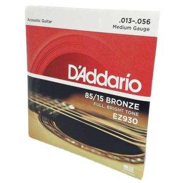 Imagem de Encordoamento 13-56 D'Addario Aço Violão Ez930