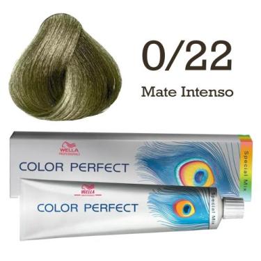 Imagem de Coloração Color Perfect 0/22 Mate Intenso  Wella - Wella Professionals