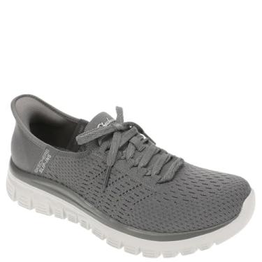 Imagem de Skechers Tênis feminino Graceful-First Blush Hands Free Slip-ins, Carvão, 35