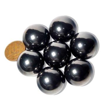 Imagem de Esfera de Hematita Imantada Tamanho Médio - CristaisdeCurvelo