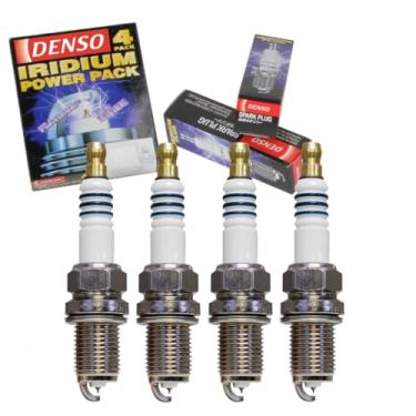 Imagem de 4 velas de ignição DENSO Iridium Power compatíveis com Chevrolet Sonic 1.4L L4 2012-2017