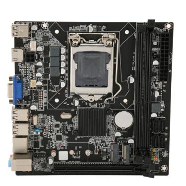 Imagem de Placa-mãe de Desktop LGA1155 Slot Dual Channel DDR3 4 SATA 2.0 M.2 NVME PCIe 2.0 X16 VGA Saída HD Placa-mãe ITX