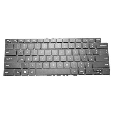 Imagem de Teclado eplacement compatível com Dell Inspiron 13 5310 14 7415 7420 7425 2 em 1 14 Pro 5431 5410 5415 5418 16 Pro 5620 5625 5630, Latitude 3320 3420, Vost. ro 13 5 310 5320 5410 5415 (não