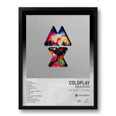 Imagem de Quadro Spotify Álbum Mylo Xyloto - Tam. 33x43cm