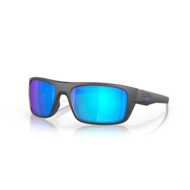 Imagem de Óculos de Sol Oakley Polarizado Drop Point 0OO9367 936706 Tam 60 / Cinza Escuro Fosco - Lentes Prizm Sapphr Irid Polar