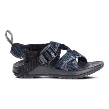 Imagem de Sandália Chaco Z1 Ecotread (Bebê/Criança pequena/Criança grande), Amp Navy, 2 Big Kid