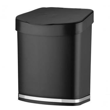 Imagem de Lixeira Cozinha Banheiro 25L Preta Plastico Future 1258 Pt