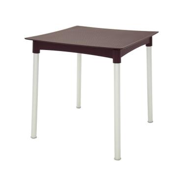 Imagem de Mesa Quadrada Laura Ratan Marrom 92351/109