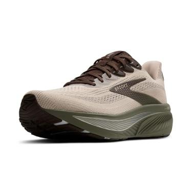 Imagem de Brooks Tênis de corrida masculino Ghost 17 Neutral, Chateau cinza/marrom/verde-oliva, 45