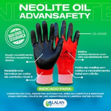 Imagem de Luva Resistente a Calor para Uso Diversos- Neolite - TAM GD - Lalan