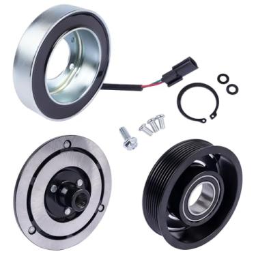 Imagem de TEKKOAUTO Substituição do kit de embreagem do compressor AC para Infiniti JX35 QX60 Nissan Quest Maxima Murano 3.5L 2009-2015 CO 29148C 11167671
