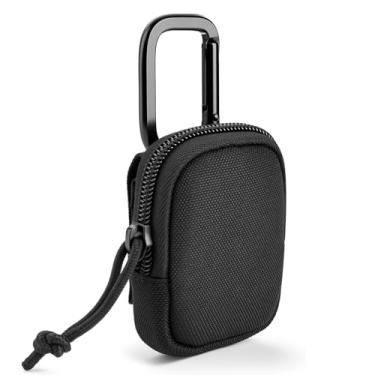 Imagem de Xxerciz Capa de isqueiro compatível com isqueiros Zippo, suporte de bolsa de isqueiro de nylon com mosquetão de metal, estojo de armazenamento de isqueiro protetor antiarranhões com alça de cinto