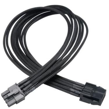 Imagem de Cabo Extensor 8 pinos 6 + 2 pinos - 40cm - Akasa FLEXA V8 - AK-CBPW09-40BK