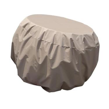 Imagem de Almencla Capa protetora contra poeira de tambor, reutilizável, à prova d'água, tecido Oxford, acessório para tambor, Diâmetro 80cm