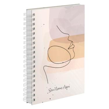 Imagem de Agenda Comercial 2026 Personalizada Capa Dura Face Linear Bege