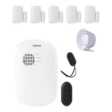 Imagem de Kit De Alarme Intelbras Anm 24 Net Sensor Magnético Sem Fio