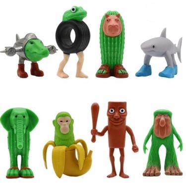 Imagem de 8 Bonecos Brainrot Italiano Meme Tralalero Tralala - TOY E TOYS