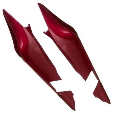 Imagem de Tampa lateral pro tork xre 300 2010/12 (par), VERMELHO CANDY BROMÉRIA 