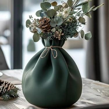 Imagem de Vaso Toque Sútil - Beleza Que Encanta -Para Flores Secas (Amarelo, 15cm)