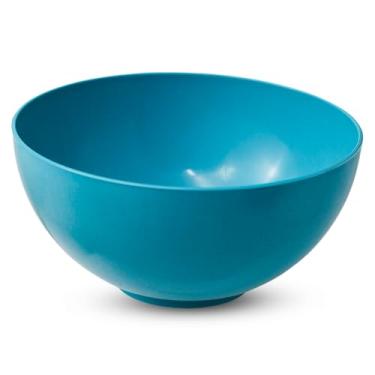Imagem de Conjunto Com 20 Bowls de 380ml Tigelas Plástico Cores Vivas Colorido Sobremesa Sopa Caldos Sorvete (Verde Tiffany)