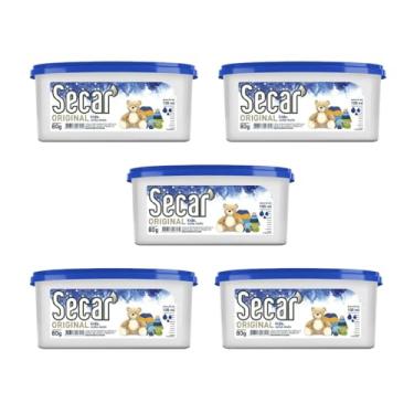 Imagem de Kit 5 Secar Antimofo 80g Original Gavetas Gabinetes Pias Bibliotecas Odor Armário Guarda Roupa Discotecas Pianos Fotográficos Mofo Fungos (Kids)