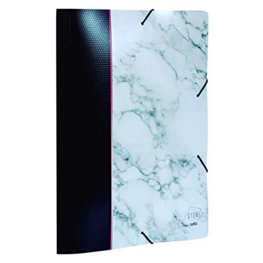 Imagem de Pasta Aba Elástico A4 Stone, Dello, 0273.P.0025, Preta