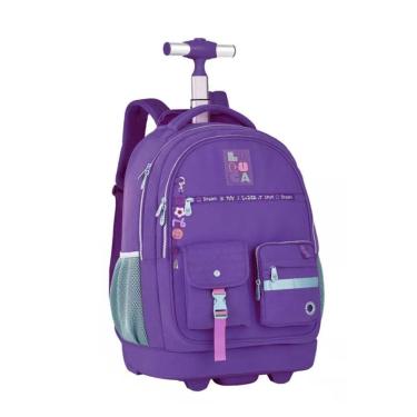 Imagem de Mochila Carrinho Luluca Bolsa Escolar Meninas Design Moderno