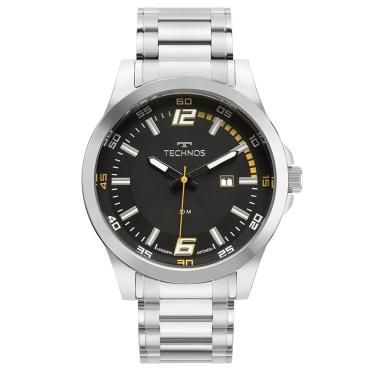 Imagem de Relógio Technos Masculino Racer Prata - 2115NBB/1P