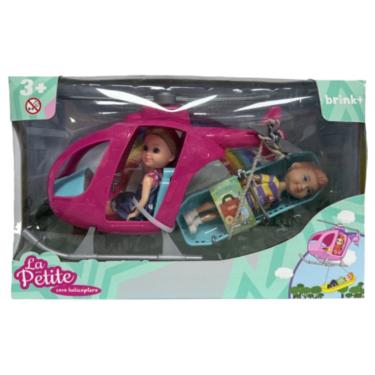 Imagem de Boneca La Petite Resgate com Helicóptero e Acessórios - brink+