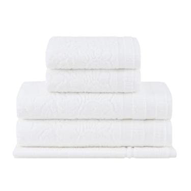 Imagem de Buddemeyer Jogo de Toalhas Botanique Extra Soft Branco 2 peças