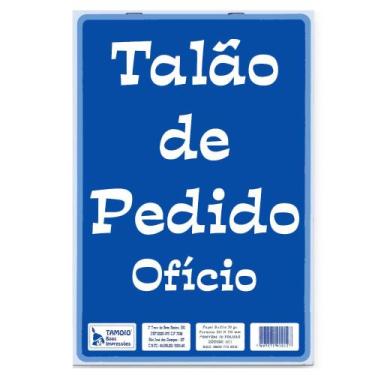 Imagem de Talão de Pedido Ofício 1 Via 50 Folhas - Tamoio