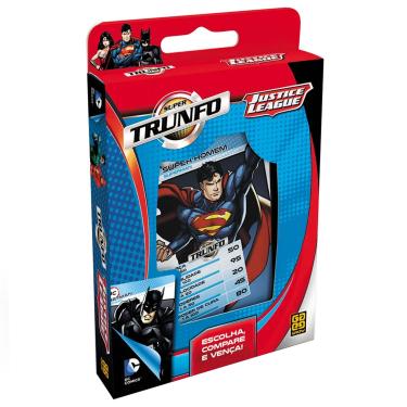 Imagem de Jogo de Carta - Super Trunfo - Justice League GROW