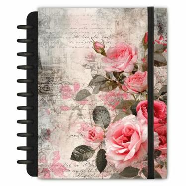 Imagem de Caderno de Disco Paris 160 pgs 90g Capa Dura 6 Divisórias Inteligente Grande Achala ~20cm x 27cm