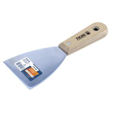 Imagem de Espátula Aço Inox Tigre 1/2" Durável, Resistente e Prática - 000024