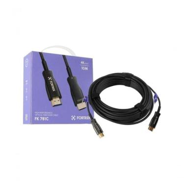 Imagem de Cabo Hdmi Fibra óptica 4k Fk 781c 10m Fortrek