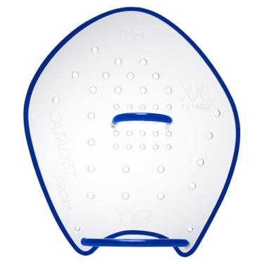 Imagem de TYR Palheta de mão para treinamento de catalisador, Clear, XX-Large