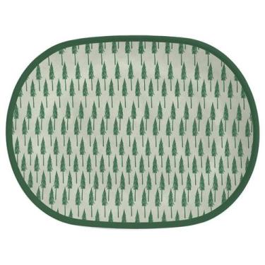 Imagem de Travessa Pines Natal 34Cm Em Cerâmica Alleanza - Alleanza Cerâmica