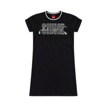 Imagem de Vestido infantil menina manga curta Kyly Ref 1001032-Feminino