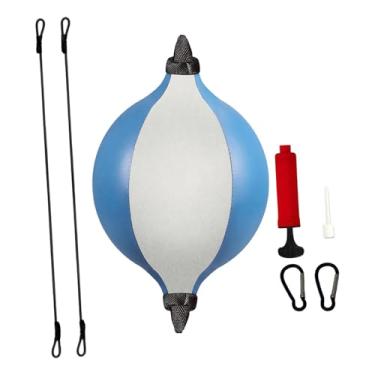Imagem de Generic Saco de pancadas de mesa, bola de boxe, equipamento de treinamento fitness, presentes engraçados, treino para reação, brinquedo de agilidade com