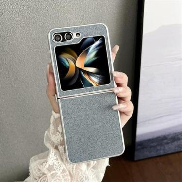 Imagem de Capa de telefone padrão para samsung z flip5 galaxy z flip4 flip3 zflip 5 z flip 3 4 anel capa macia de silicone, sem anel azul, para galaxy zflip 5