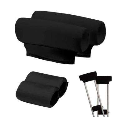 Imagem de Muletas universais acolchoadas nas axilas com alças de mão - SPRING SE