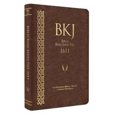 Imagem de Biblia King James Fiel 1611 - Standard - Marrom - Bv Books