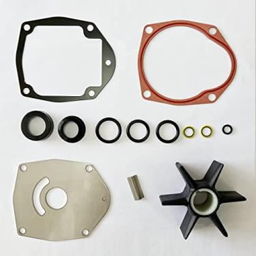 Imagem de Forestity 8M0100526 compatível com kit de impulsor Mercruiser 47-8M0100526 Substituição para Mercury Mercruiser alpha 1 geração 2 kit de impulsor de bomba de água