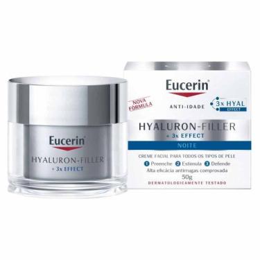 Imagem de Creme Facial Antirrugas Noite Eucerin Hy-Filler 3x Effect, 50ml