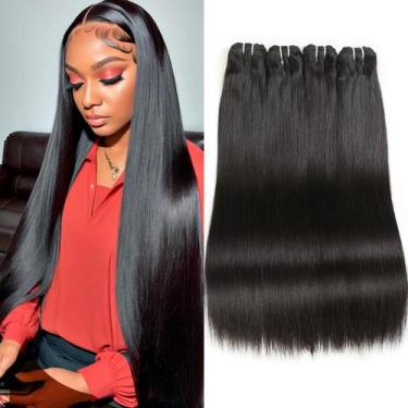 Imagem de Pacotes de cabelo Liang Dian 18 polegadas em linha reta virgem brasile
