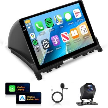 Imagem de [4+128G] Estéreo automotivo para Mercedes Benz C-Class C180 C200 C230 C250 C300 C350 W204 S204 06-11 Wireless Carplay Android Auto, rádio de 22.9 cm, Android/GPS/WiFi/EQ DSP/UI/Bluetooth5.00 /SWC