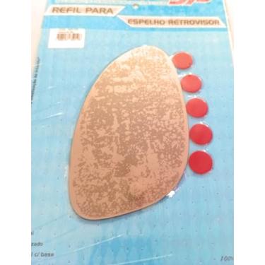 Imagem de Vidro Espelho Refil Lente Metalizado Retrovisor Vectra 1996 1997 1998 1999 Sem Base