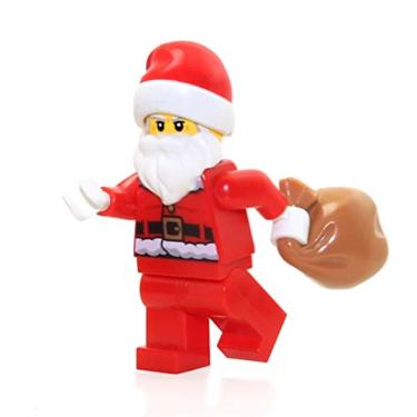Imagem de Minifigura LEGO Holiday - Papai Noel ?? (com saco de brinquedo) Tudo novo para 2021