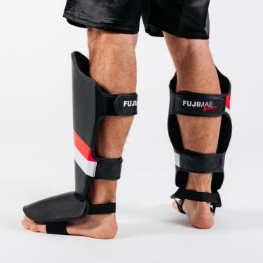 Imagem de Caneleira e Protetor de Pé para Kickboxing, Muay Thai, Hapkido e Karat